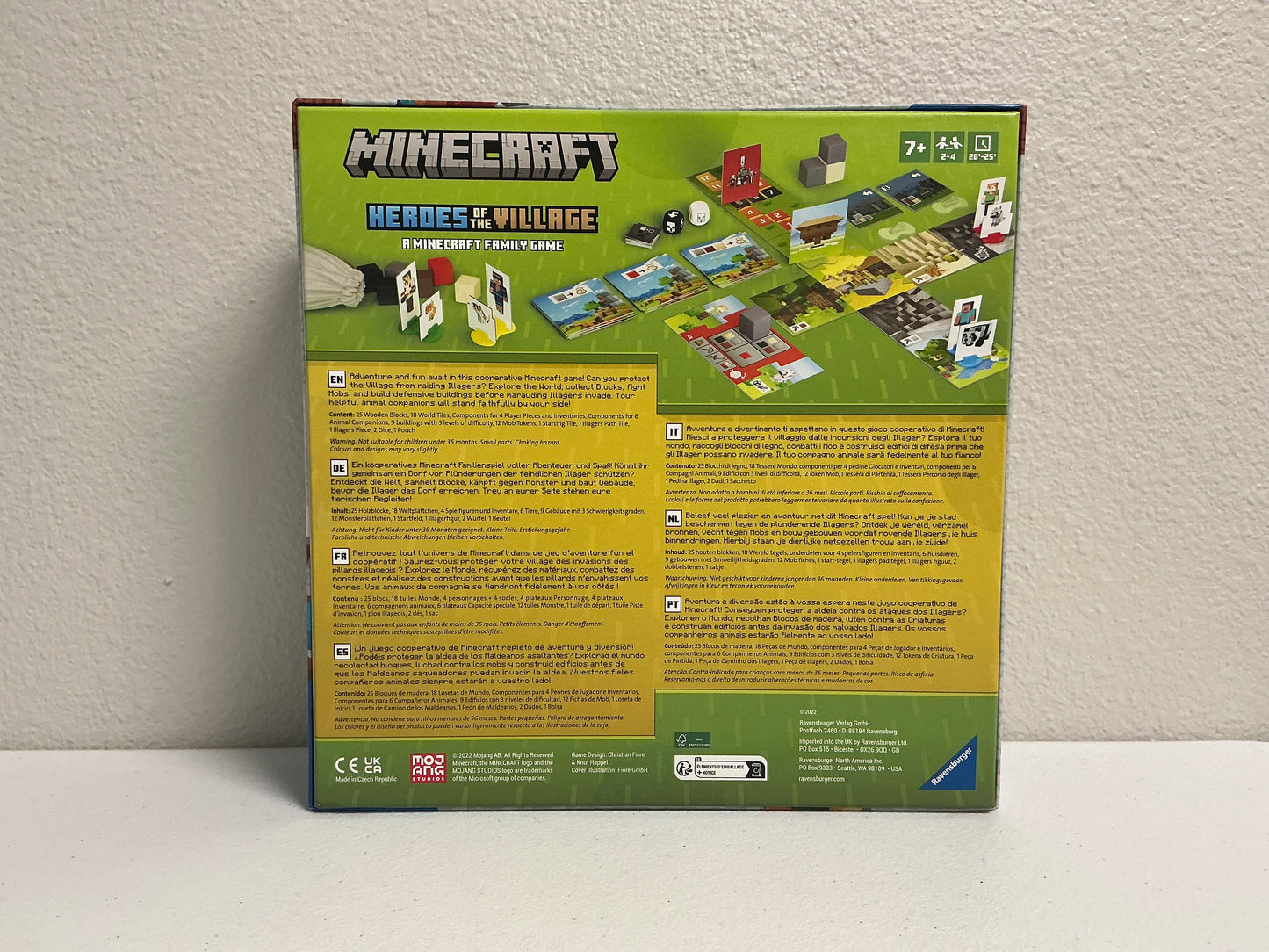 Hero’s of the Village-A Minecraft Family Game