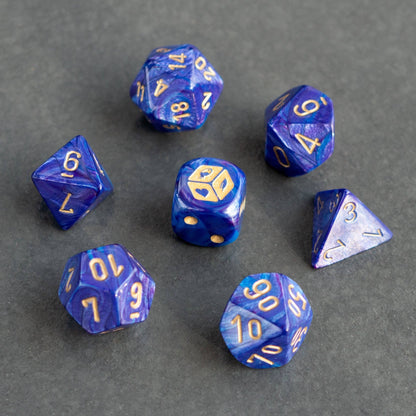 Arcane Dungeon Master Dice Set (Includes Bag)