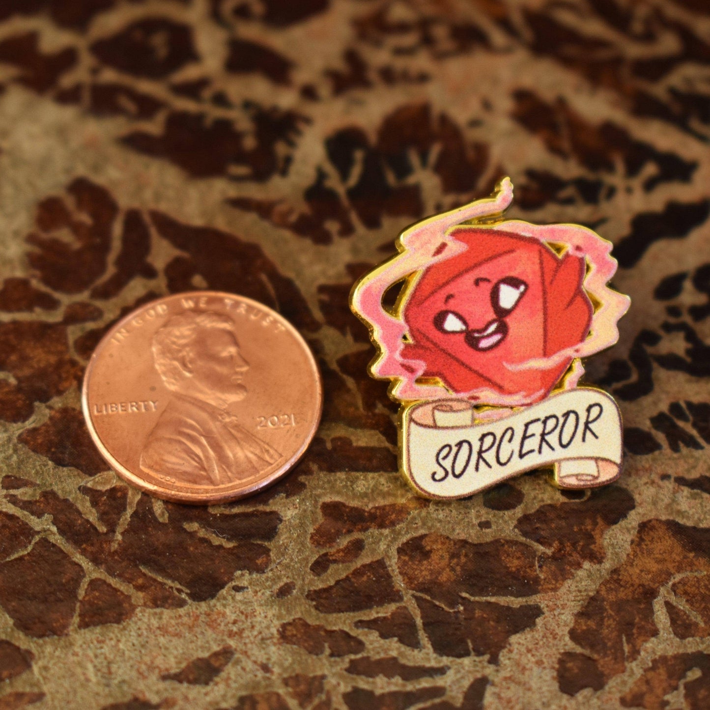Sorcerer Class Pin (Misprint Edition)