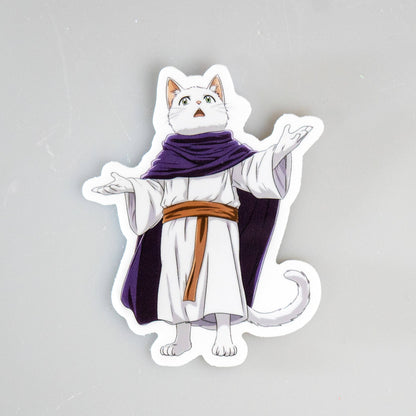 Cat Sticker-Cleric