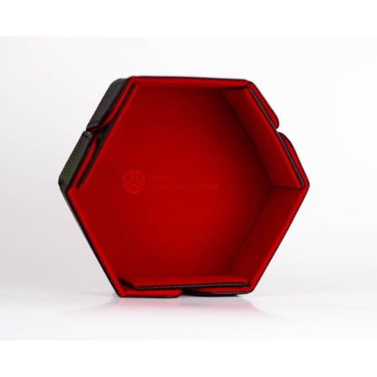 Red Magnetic Travel Dice Tray
