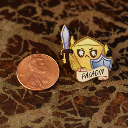 Paladin Class Pin