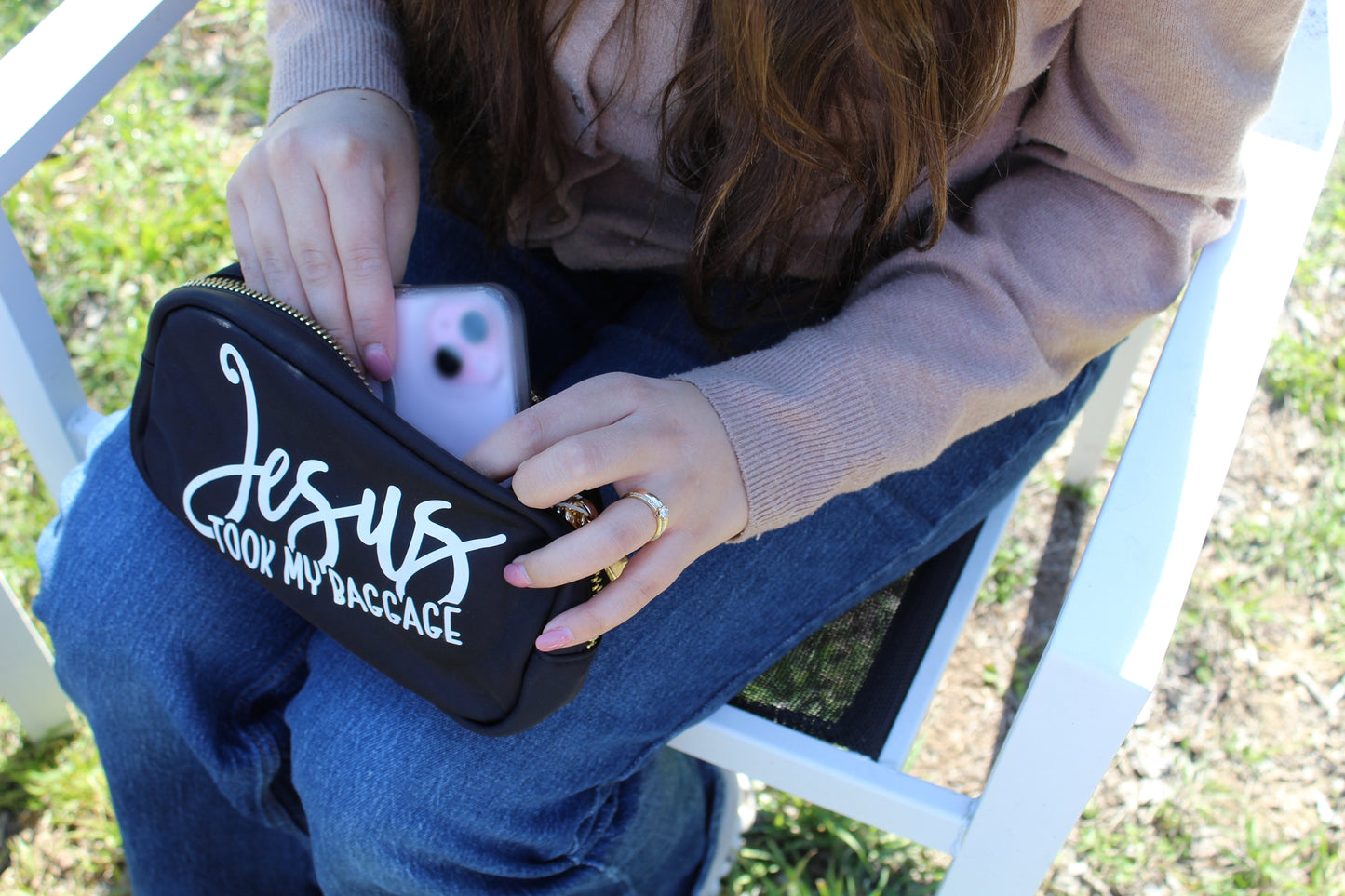 Jesus Took My Baggage Pouch