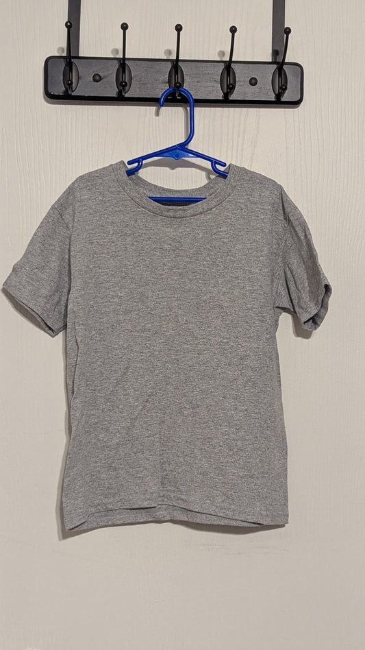 Blanks-YOUTH Grey T-Shirt (Gildan 90% Heavy Cotton 10% Polyester)