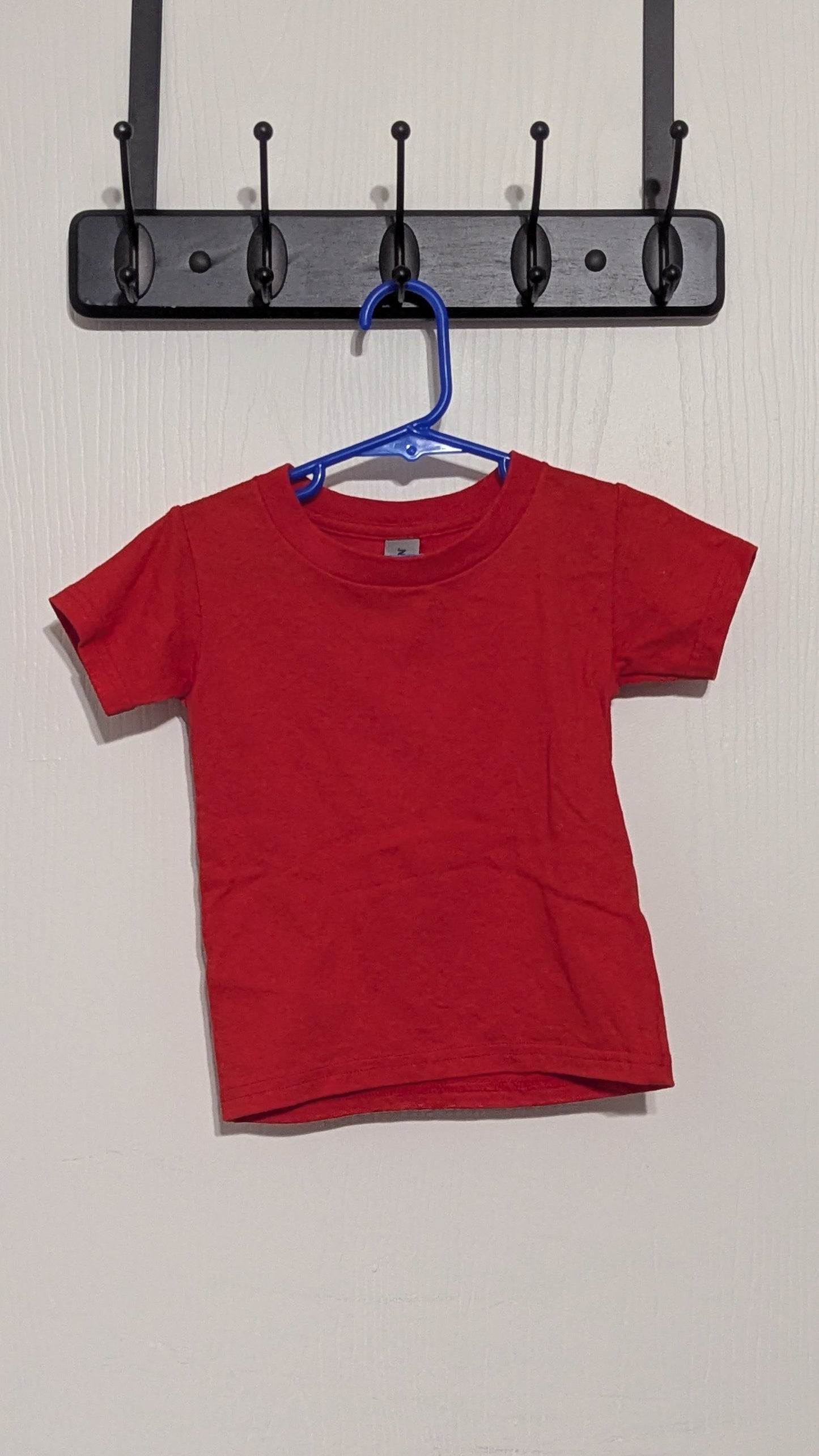 Blanks-TODDLER Red T-Shirt (Gildan 100% Heavy Cotton)