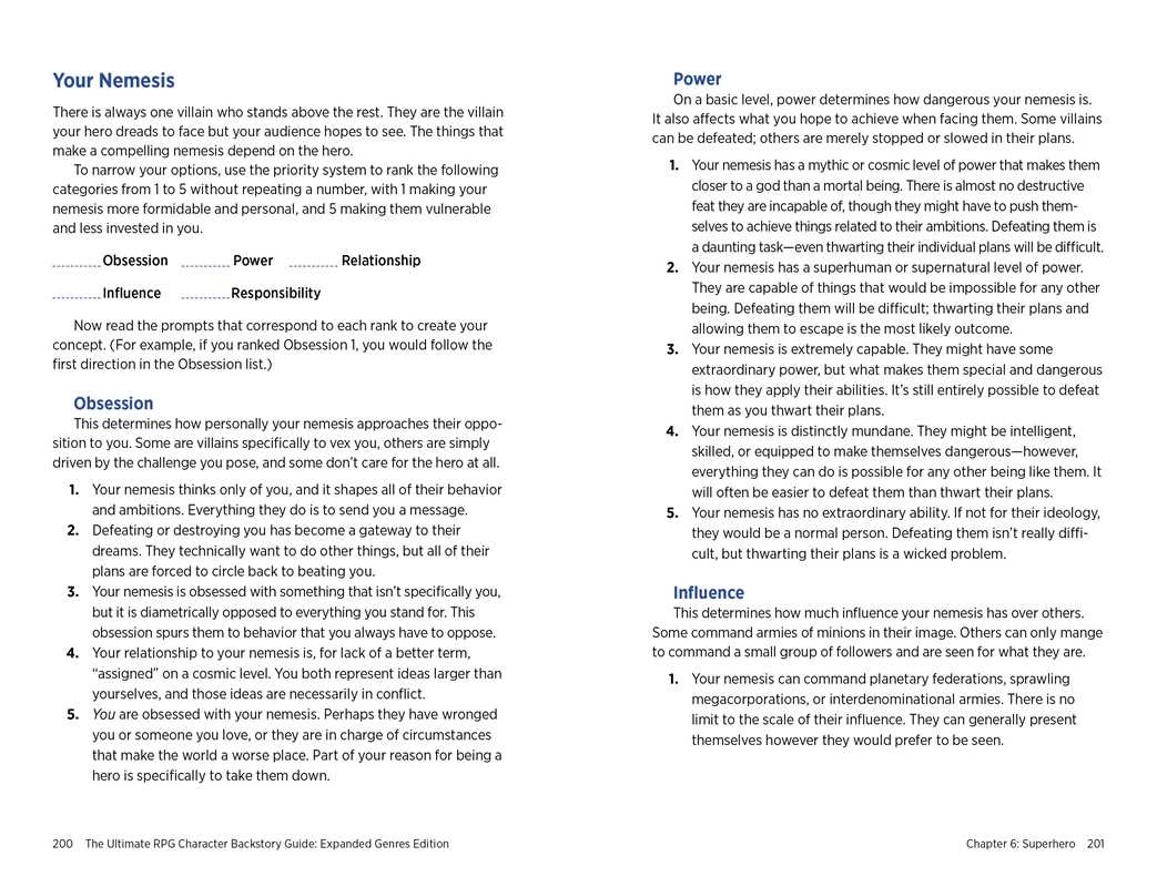 Ultimate RPG Character Backstory Guide: Expanded Genres Edition by James D’Amato