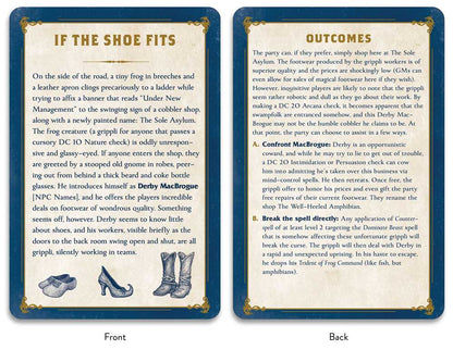 Düngeonmeister Deck of Side Quests by Jef Aldrich