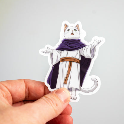 Cat Sticker-Cleric